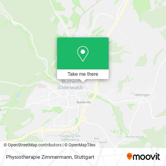 Physiotherapie Zimmermann map