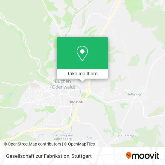 Карта Gesellschaft zur Fabrikation