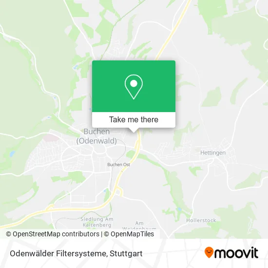 Карта Odenwälder Filtersysteme
