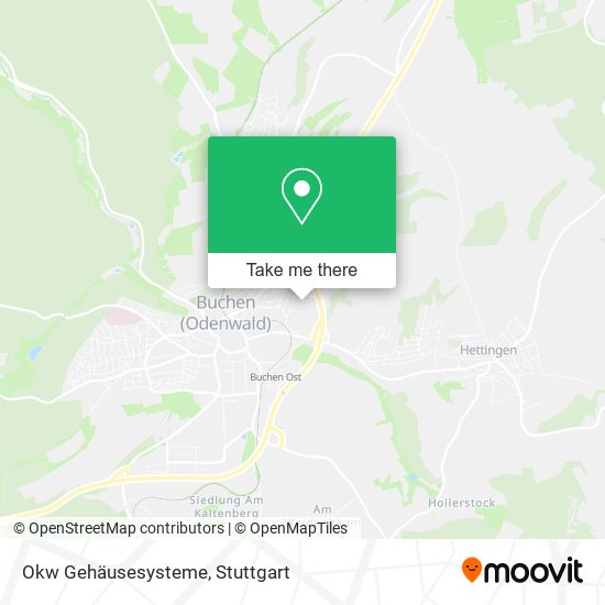 Карта Okw Gehäusesysteme