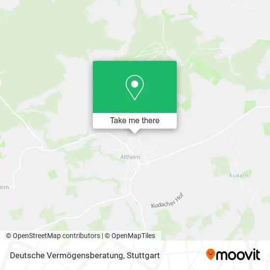 Карта Deutsche Vermögensberatung