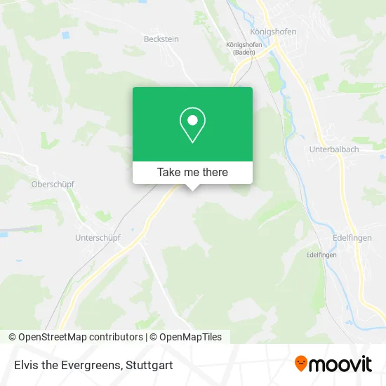 Карта Elvis the Evergreens