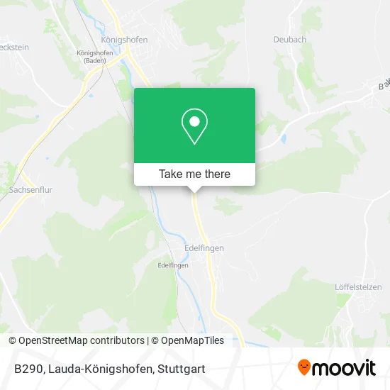 Карта B290, Lauda-Königshofen