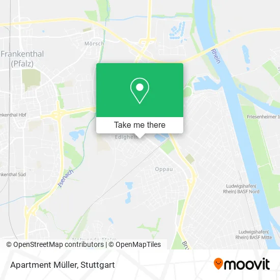 Карта Apartment Müller