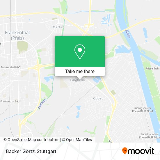 Карта Bäcker Görtz