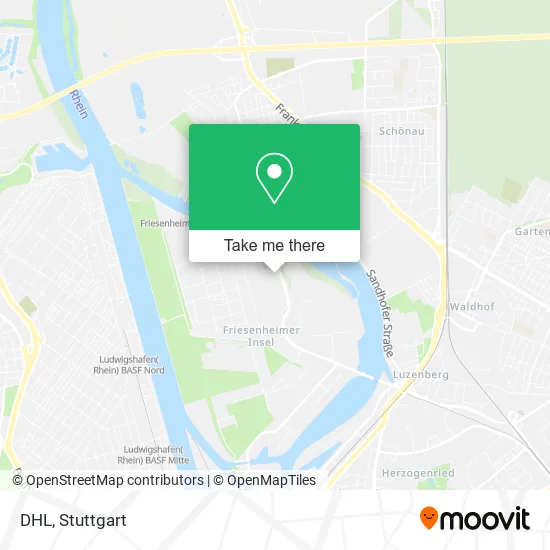 Карта DHL
