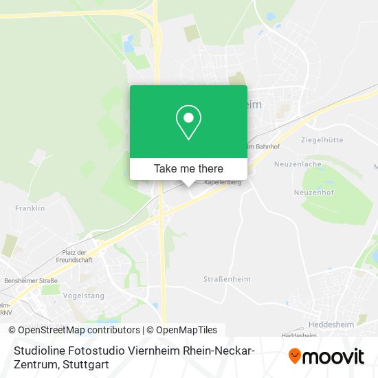 Studioline Fotostudio Viernheim Rhein-Neckar-Zentrum map