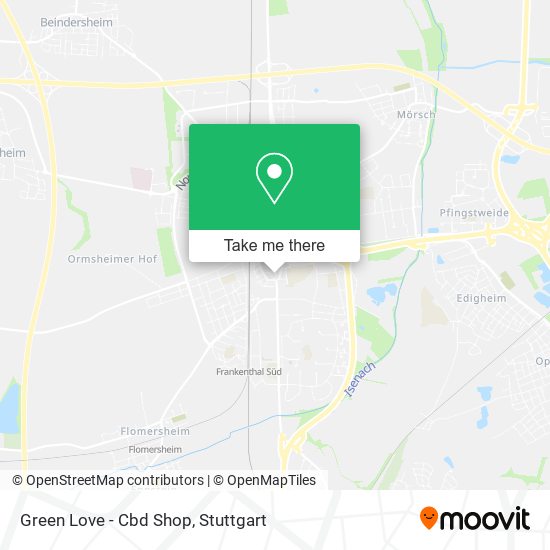 Green Love - Cbd Shop map