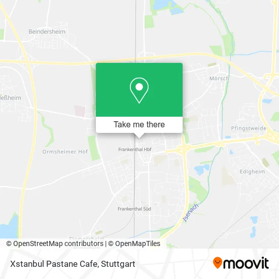 Карта Xstanbul Pastane Cafe