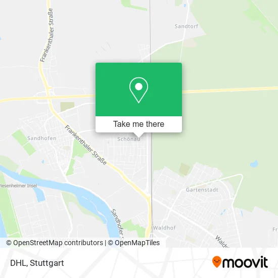 Карта DHL