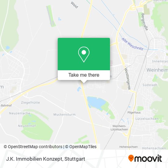 J.K. Immobilien Konzept map