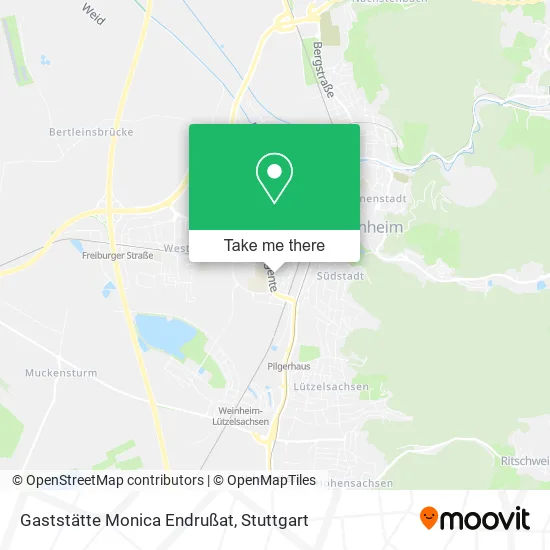 Карта Gaststätte Monica Endrußat