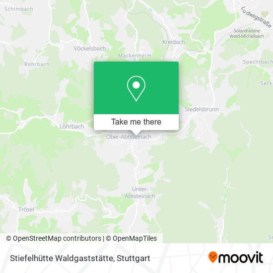 Stiefelhütte Waldgaststätte map