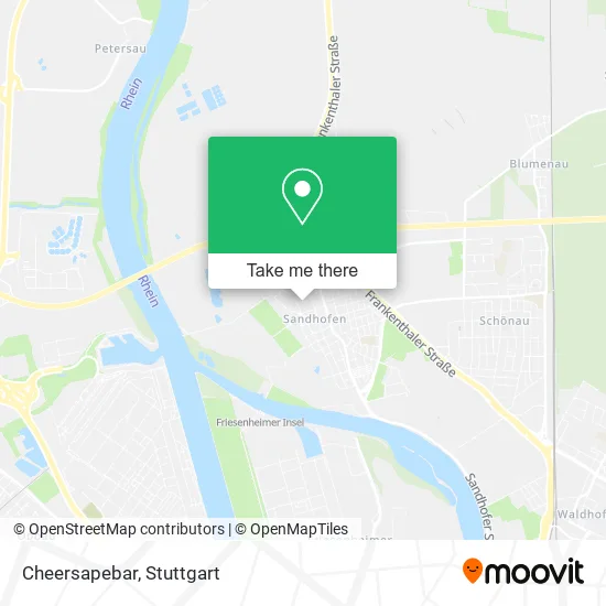 Карта Cheersapebar