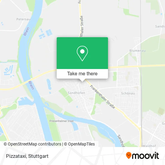 Карта Pizzataxi