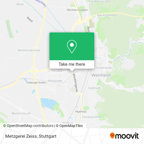Карта Metzgerei Zeiss