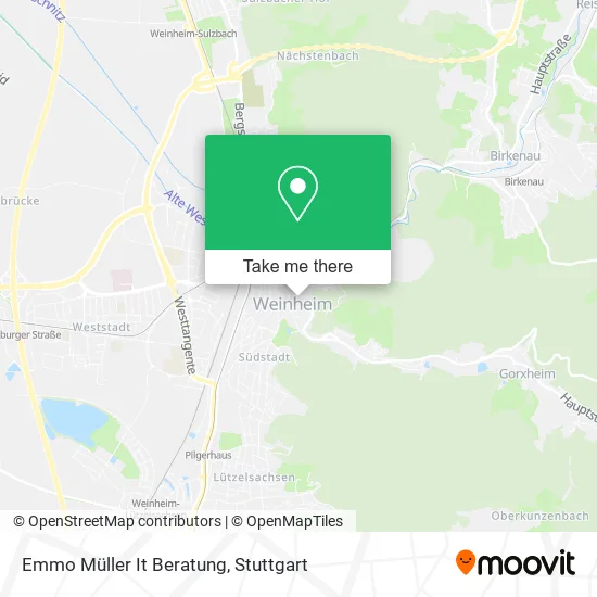 Карта Emmo Müller It Beratung