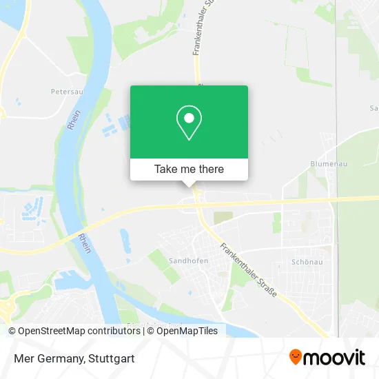 Карта Mer Germany