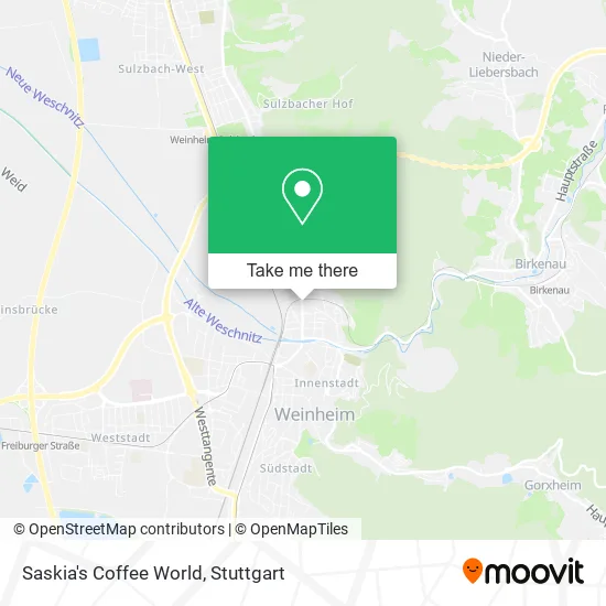 Карта Saskia's Coffee World