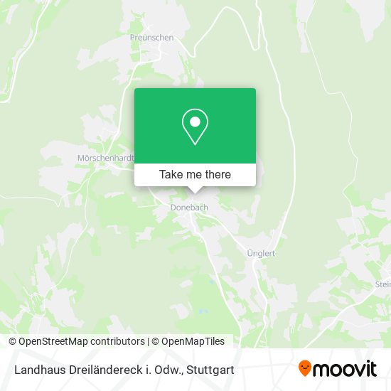 Landhaus Dreiländereck i. Odw. map