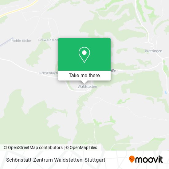 Schönstatt-Zentrum Waldstetten map