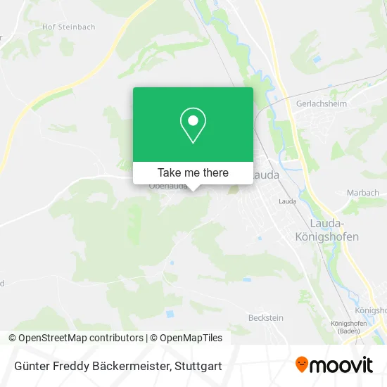 Карта Günter Freddy Bäckermeister