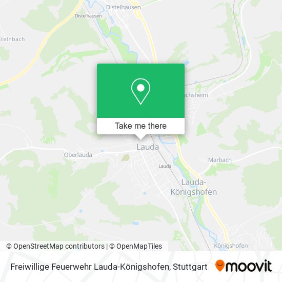 Freiwillige Feuerwehr Lauda-Königshofen map