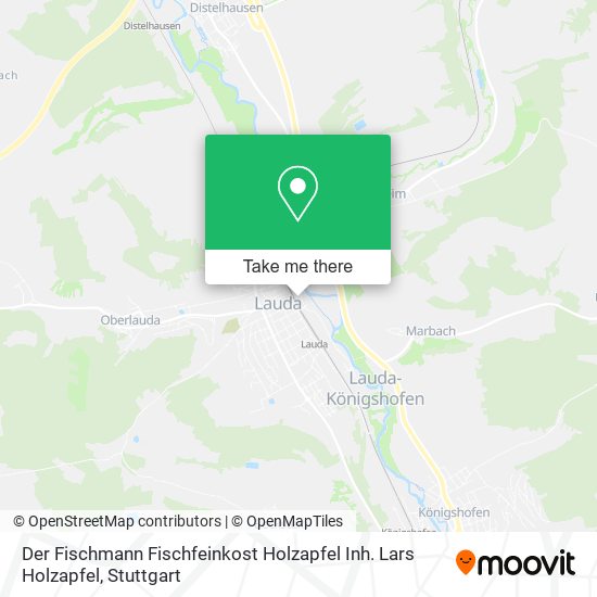 Карта Der Fischmann Fischfeinkost Holzapfel Inh. Lars Holzapfel