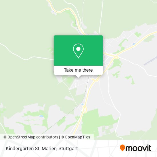 Kindergarten St. Marien map
