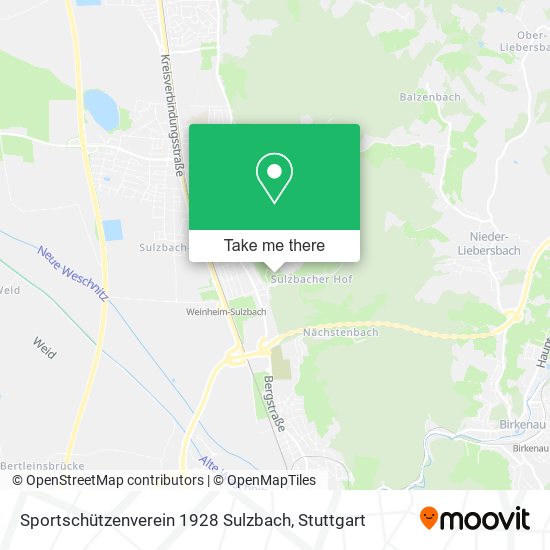 Sportschützenverein 1928 Sulzbach map