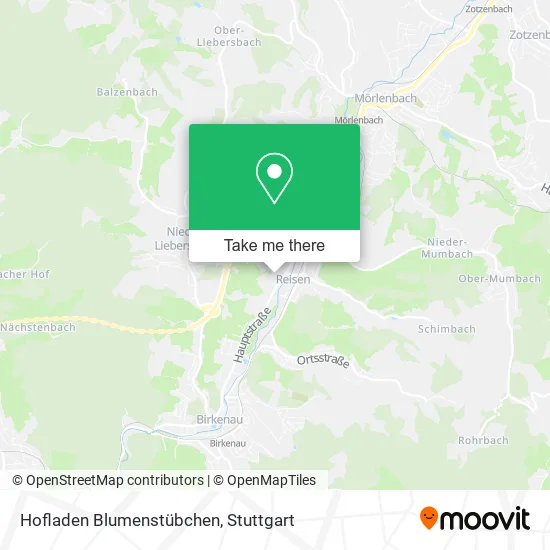 Карта Hofladen Blumenstübchen
