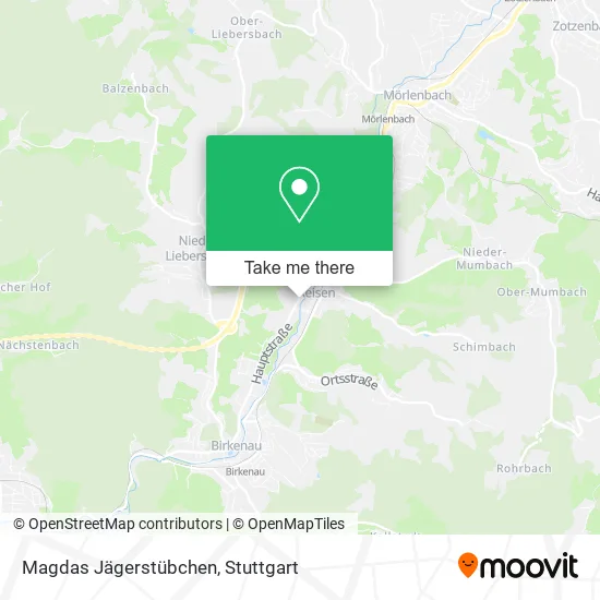 Карта Magdas Jägerstübchen