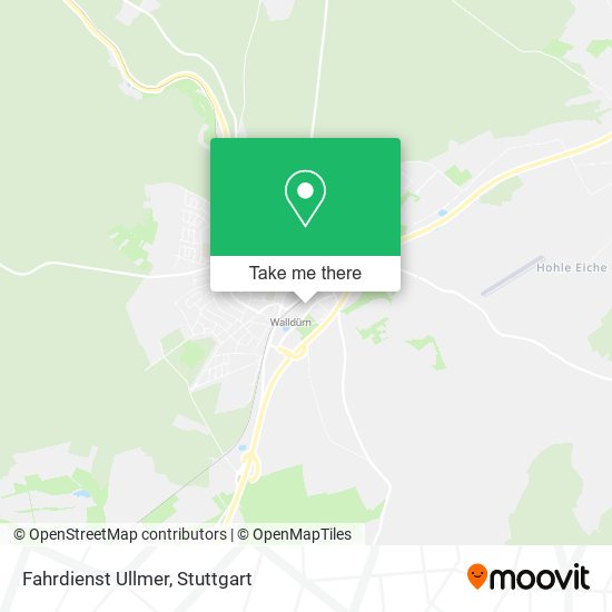 Карта Fahrdienst Ullmer