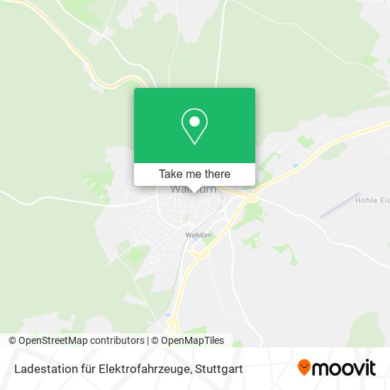 Ladestation für Elektrofahrzeuge map