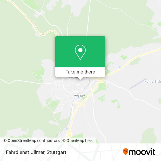 Карта Fahrdienst Ullmer