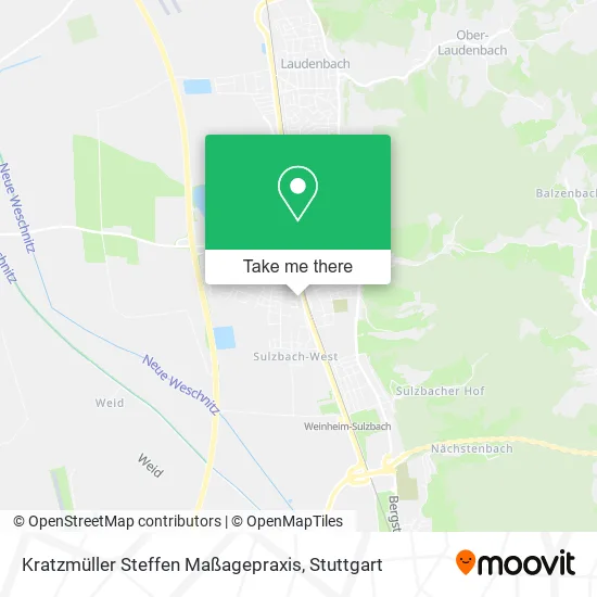 Карта Kratzmüller Steffen Maßagepraxis