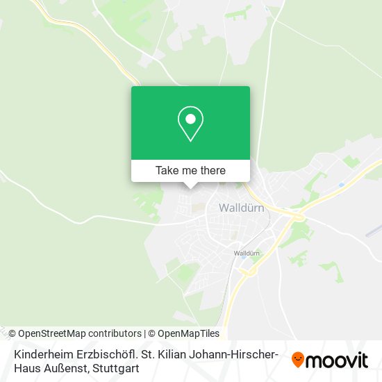Kinderheim Erzbischöfl. St. Kilian Johann-Hirscher-Haus Außenst map