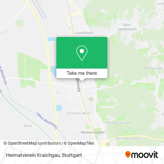 Карта Heimatverein Kraichgau