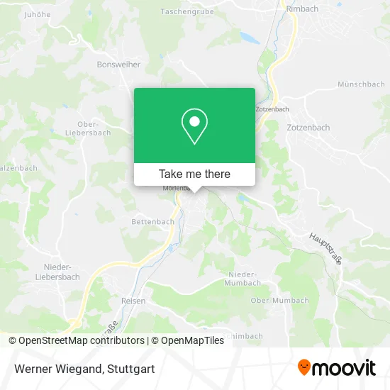 Werner Wiegand map