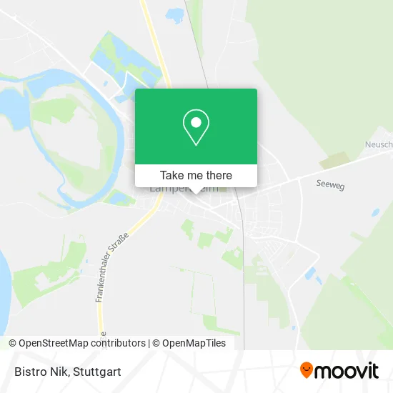 Карта Bistro Nik