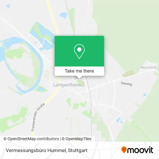 Карта Vermessungsbüro Hummel