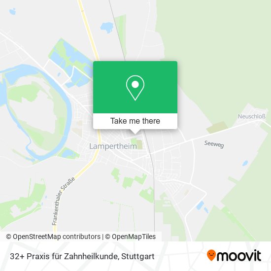 Карта 32+ Praxis für Zahnheilkunde