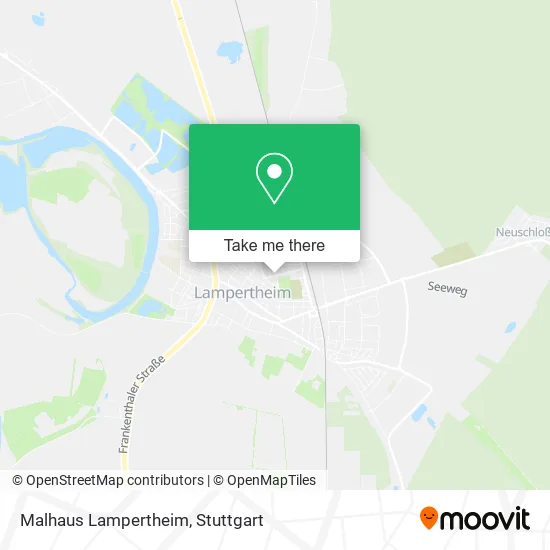 Карта Malhaus Lampertheim