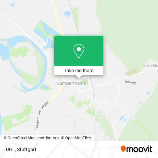 Карта DHL