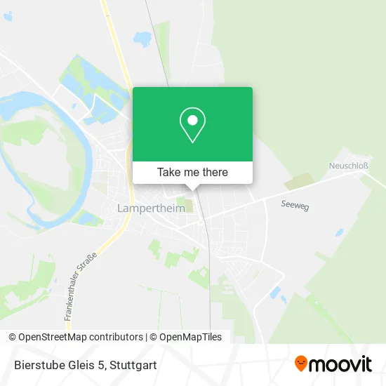 Карта Bierstube Gleis 5