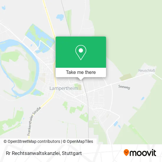 Карта Rr Rechtsanwaltskanzlei