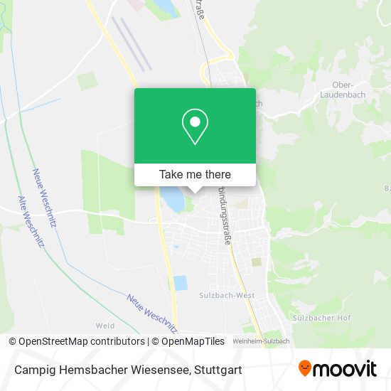 Campig Hemsbacher Wiesensee map