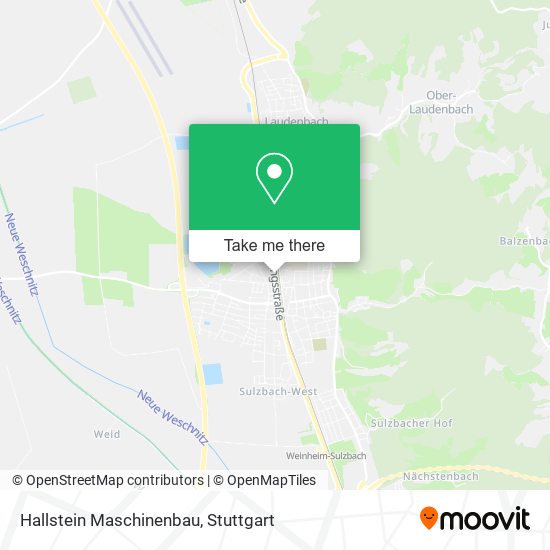 Hallstein Maschinenbau map