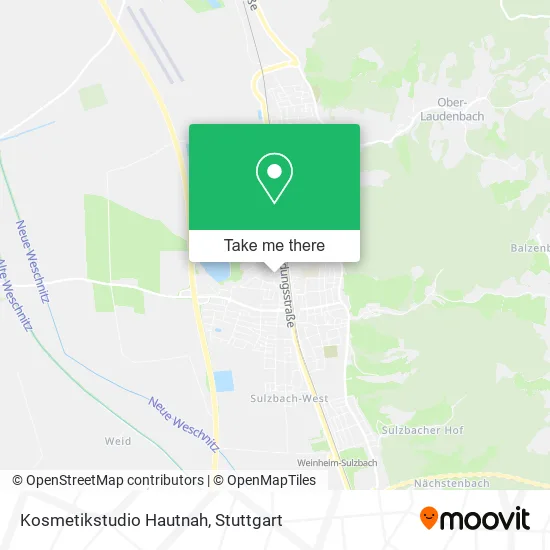 Карта Kosmetikstudio Hautnah