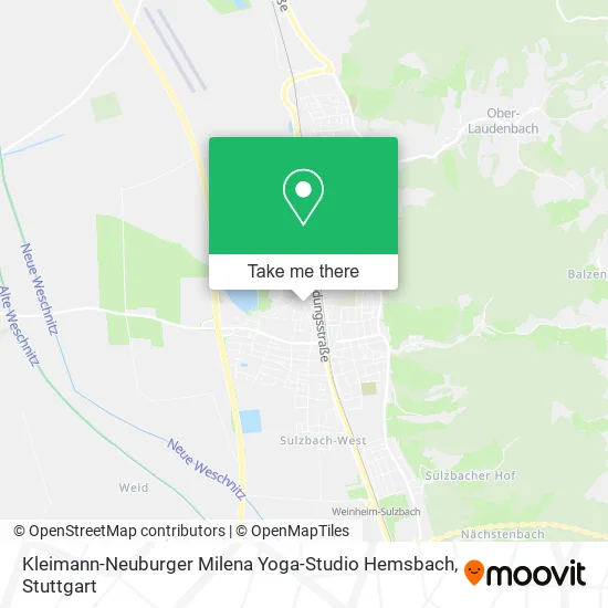 Карта Kleimann-Neuburger Milena Yoga-Studio Hemsbach